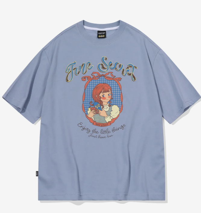 CPGN STUDIO / Secret Girl Short T-shirt / blue / JUL25