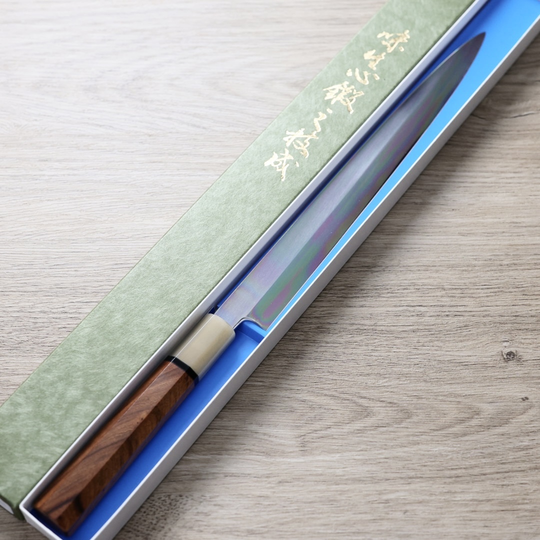 佐海 山塚尚剛x伊野英樹 河豚引 270mm 銀三鋼本燒