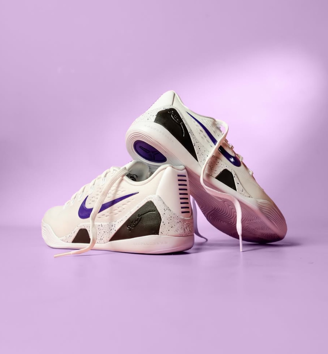 Nike Kobe 9 Elite Low EM Protro White Court Purple IH1