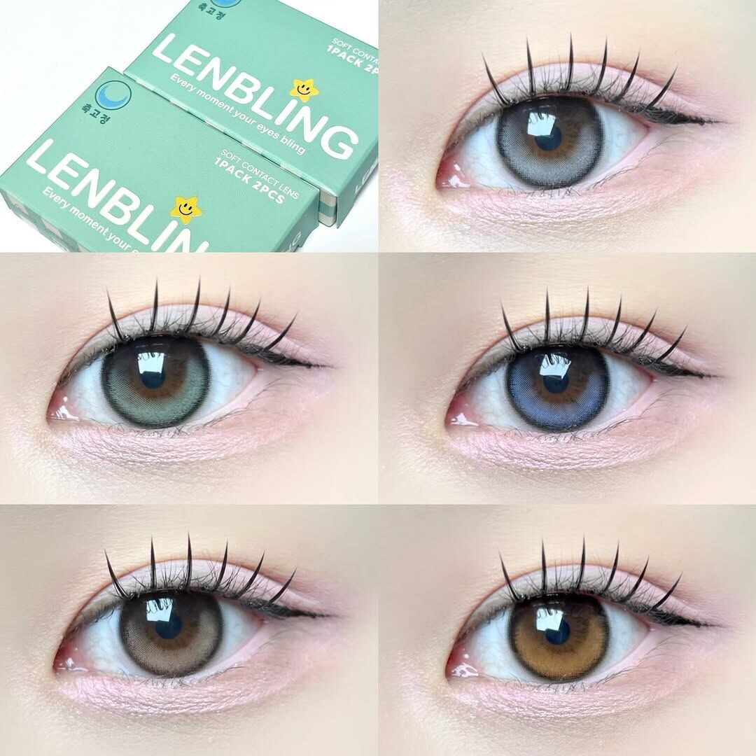 Lenbling Viewer Sunset 1 Month Blue｜月拋彩妝隱形眼鏡｜每盒2片