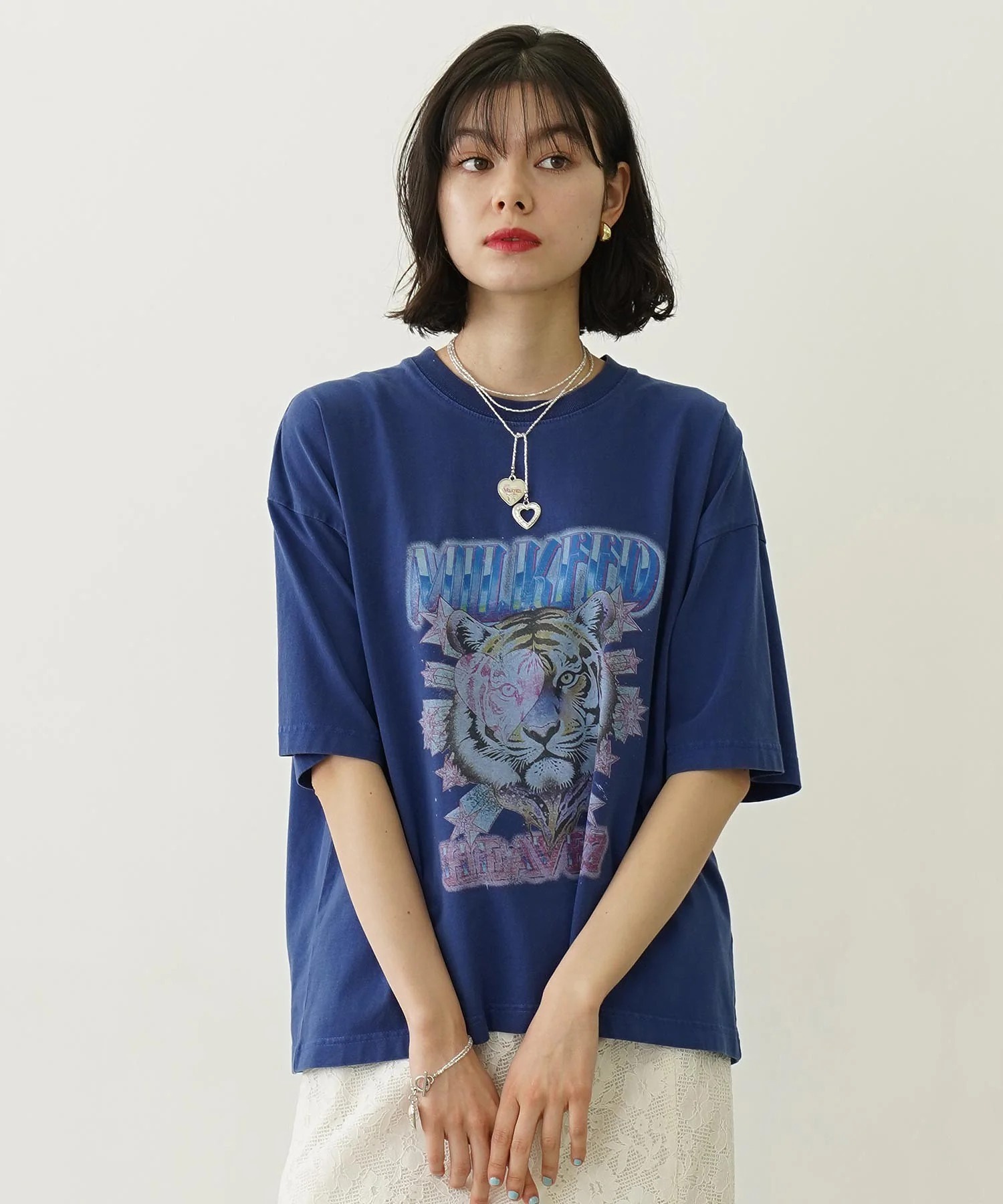 MILKFED. TIGER WIDE S/S TEE