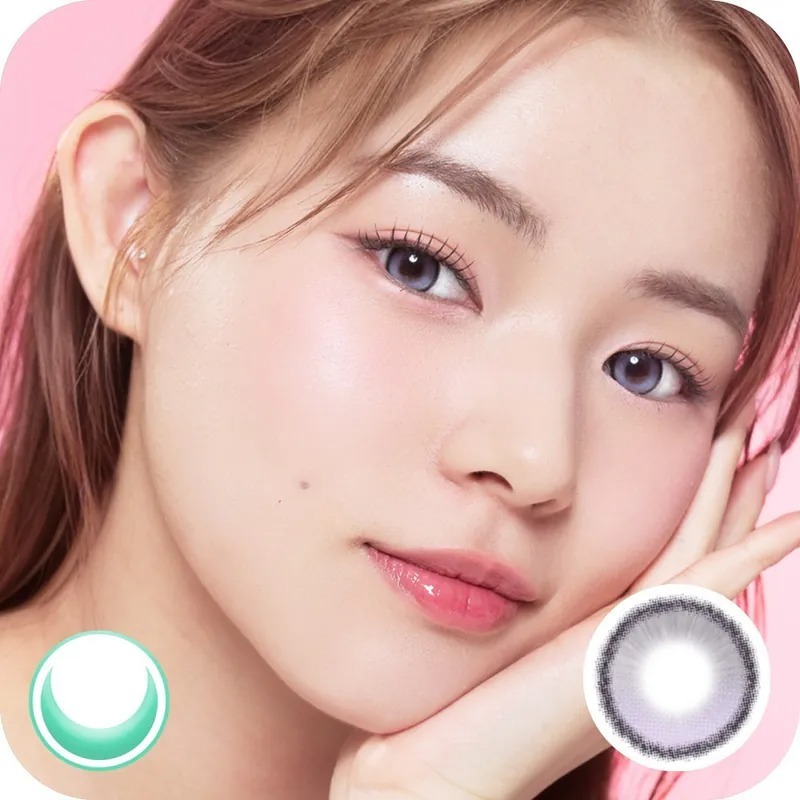 Lenbling Lightring 1 Month 2Tone Purple｜月拋彩妝隱形眼鏡｜每盒2片