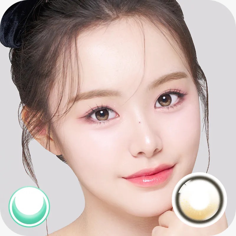 Lenbling Winkling 1 Month Brown｜月拋彩妝隱形眼鏡｜每盒2片
