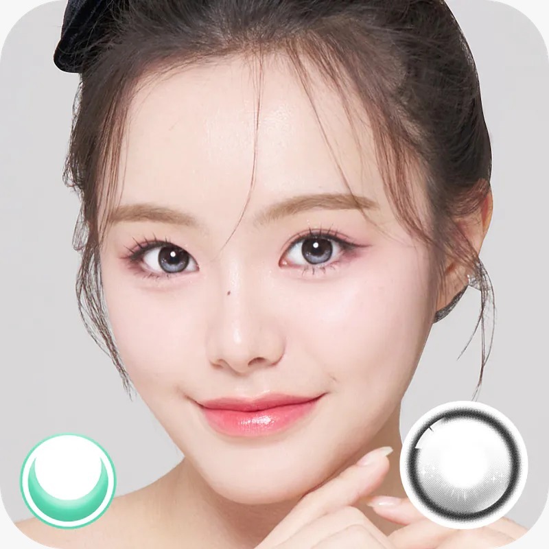 Lenbling Winkling 1 Month Gray｜月拋彩妝隱形眼鏡｜每盒2片