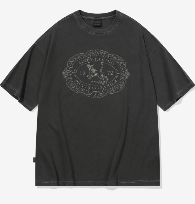 CPGN STUDIO / Houndcharm Pigment Short T-shirt / smoke black / JUL25