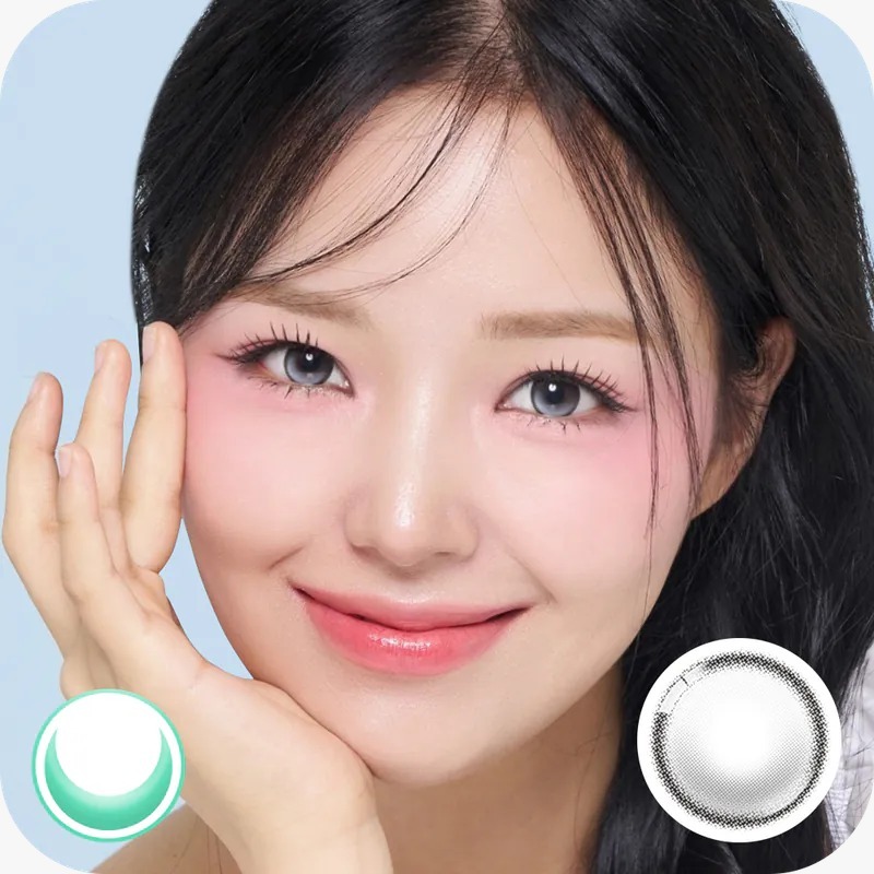 Lenbling ShyRing 1 Month Gray｜月拋彩妝隱形眼鏡｜每盒2片