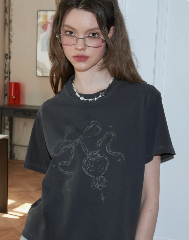 CPGN STUDIO / Pouhart key short T-shirt / black / JUL25