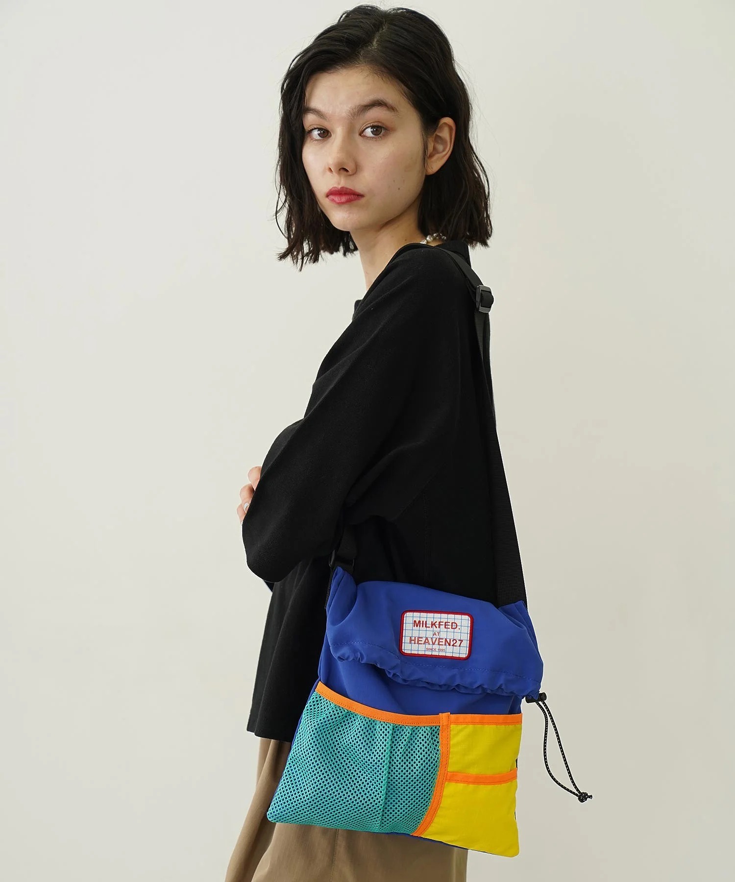 MILKFED. MULTI COLOR SHOULDER BAG