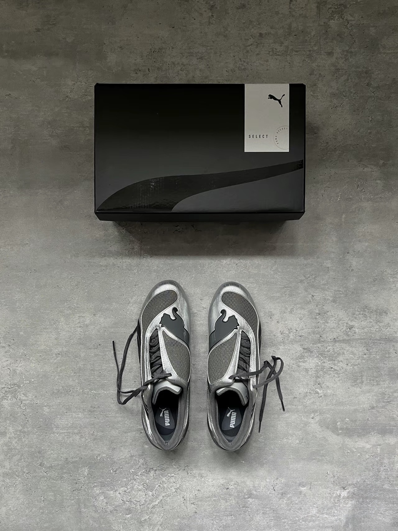 PUMA V-S1 METALLIC(黑銀)