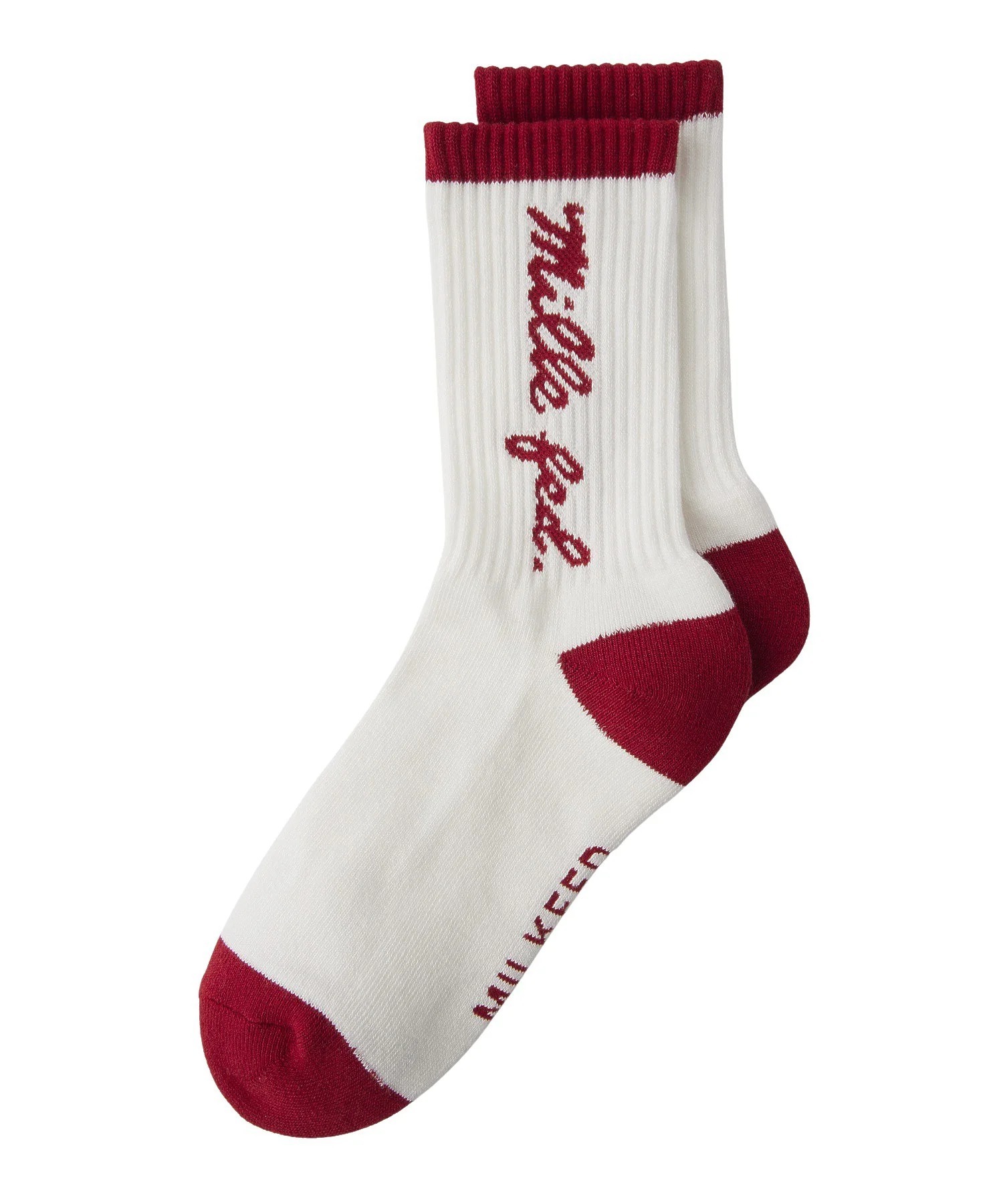 MILKFED. ICING LOGO SOCKS