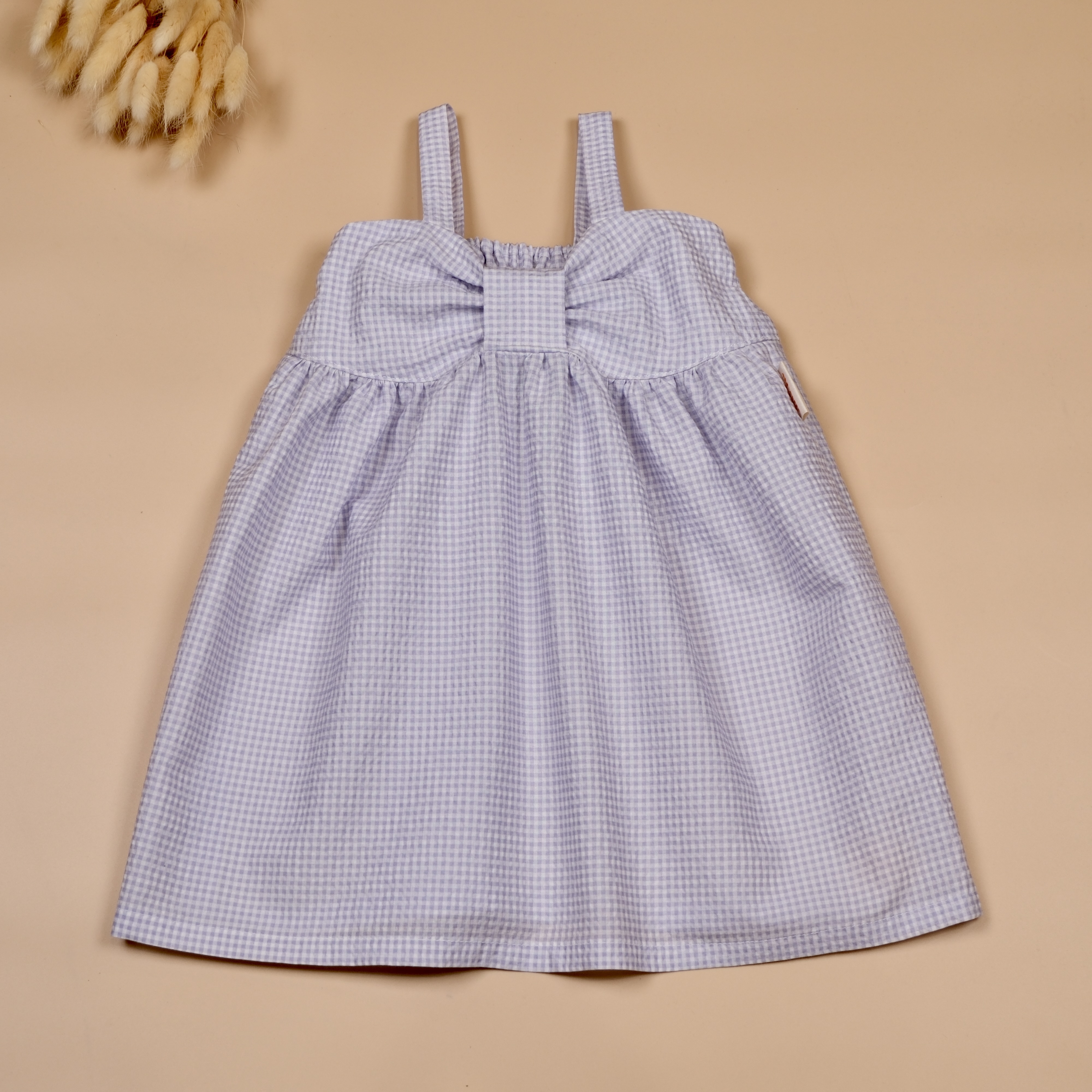 夏日泡泡糖 ෆ 薰紫泡泡 ෆ 細肩吊帶洋裝