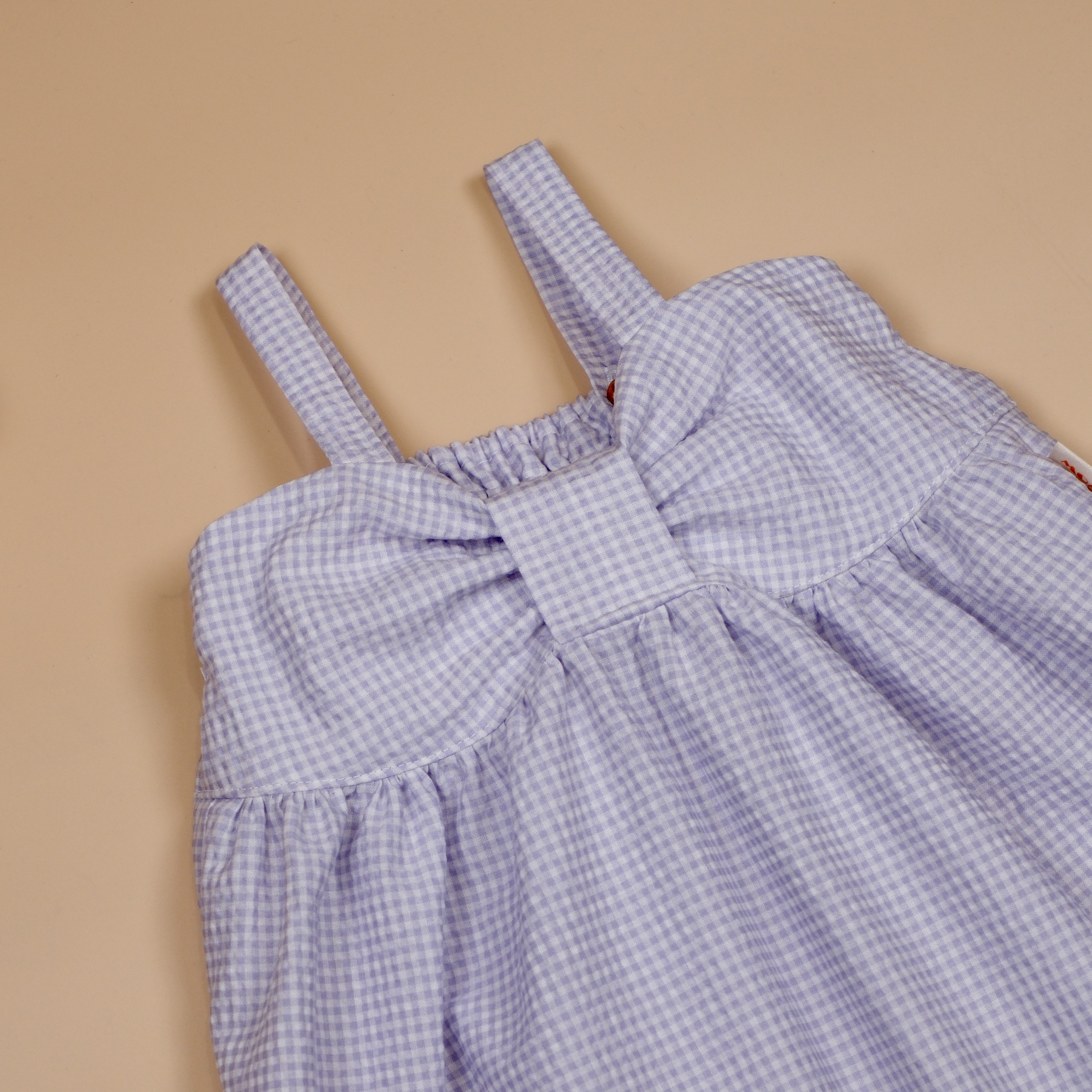 夏日泡泡糖 ෆ 薰紫泡泡 ෆ 細肩吊帶洋裝