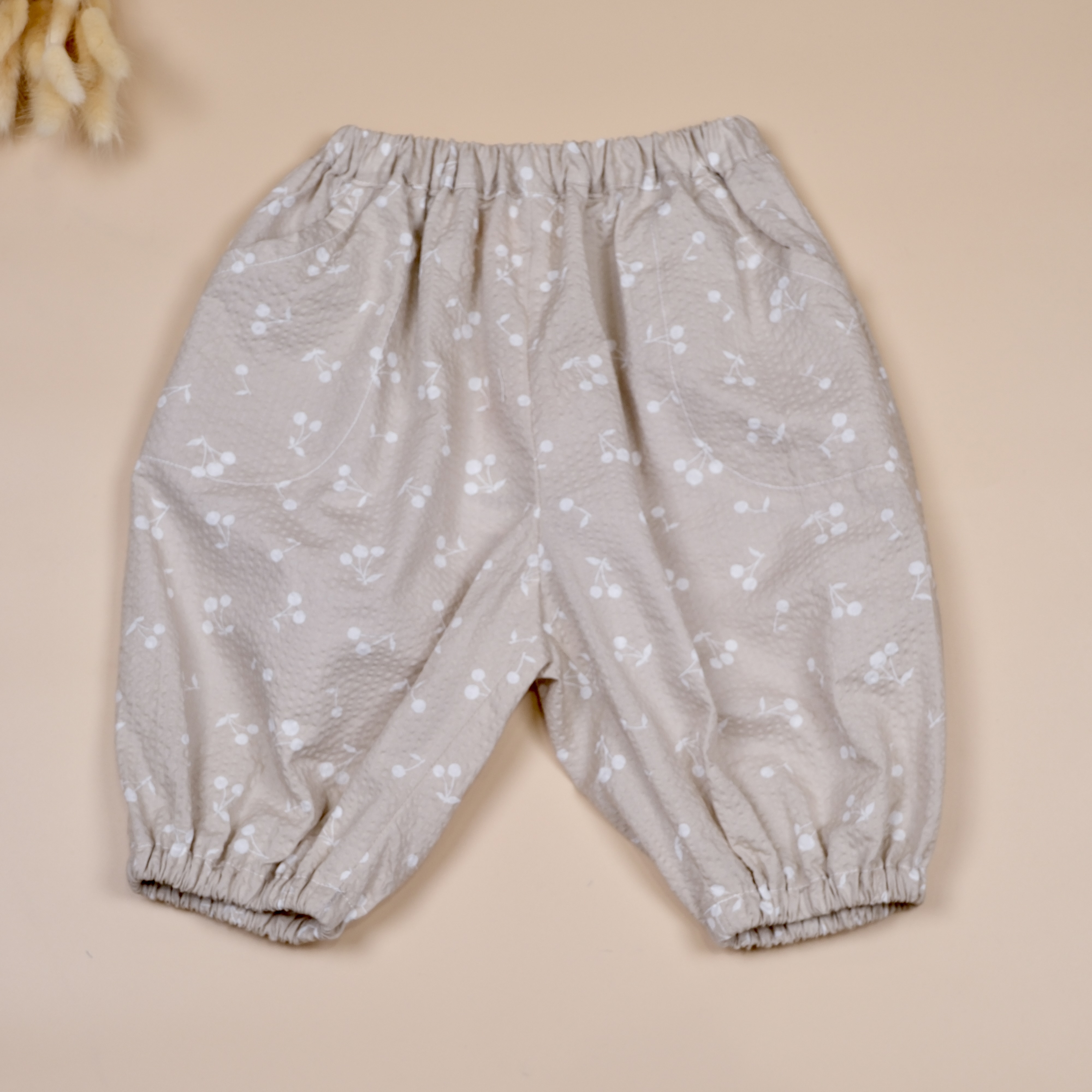 氣泡森森 Kibou MoriMori系列ෆ 白玉水 ෆ 日系鬆鬆褲