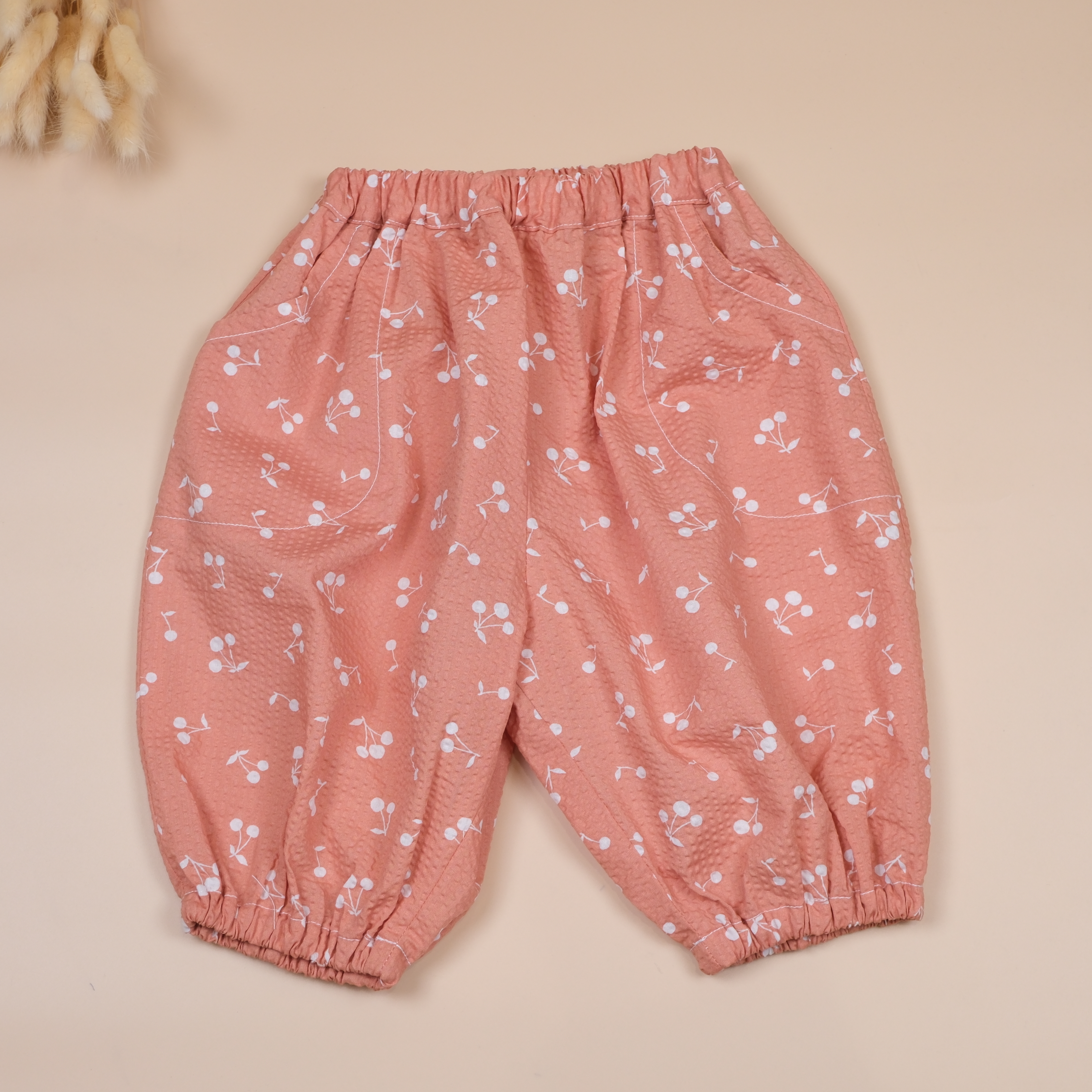 氣泡森森 Kibou MoriMori系列 ෆ 蜜桃汽水 ෆ 日系鬆鬆褲