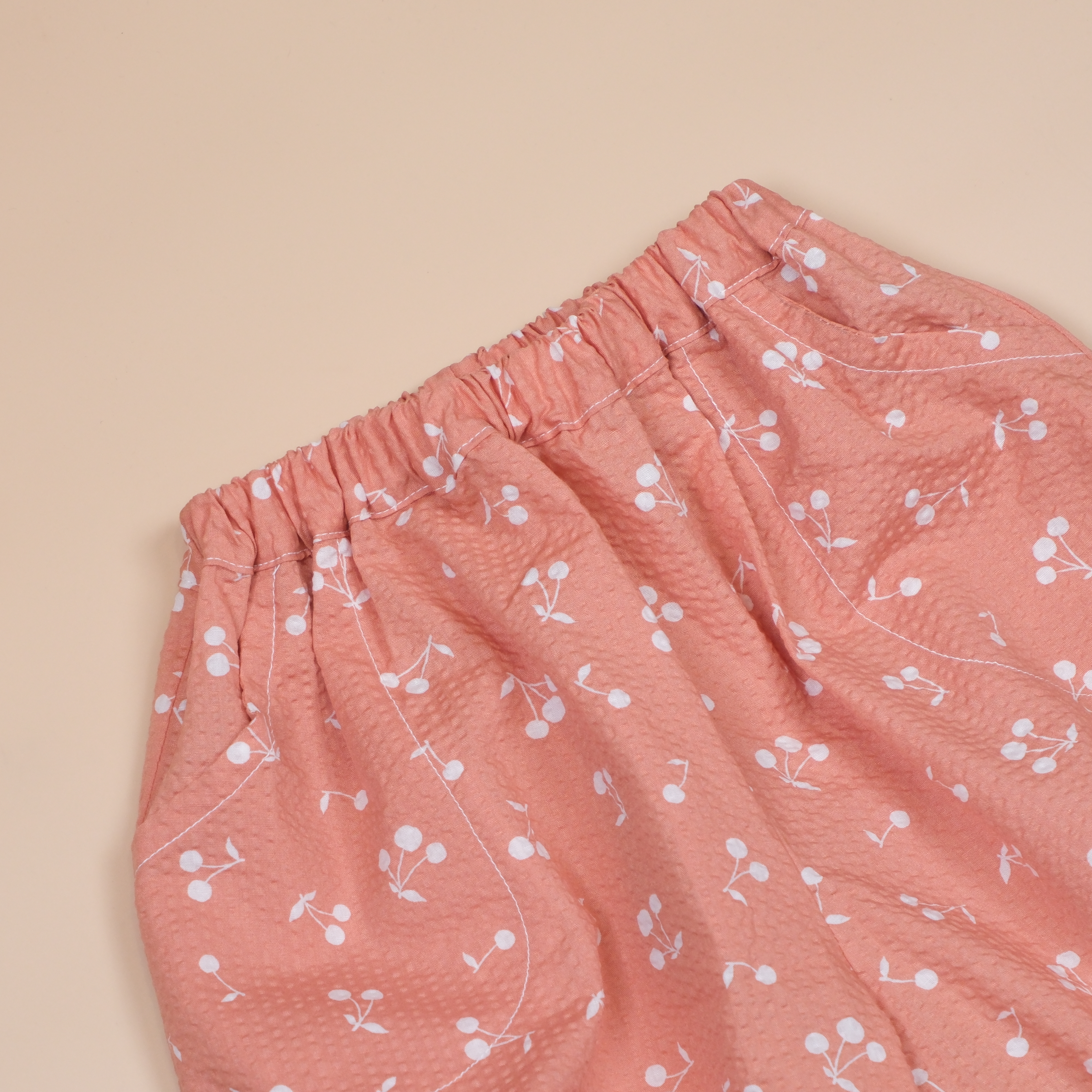 氣泡森森 Kibou MoriMori系列 ෆ 蜜桃汽水 ෆ 日系鬆鬆褲