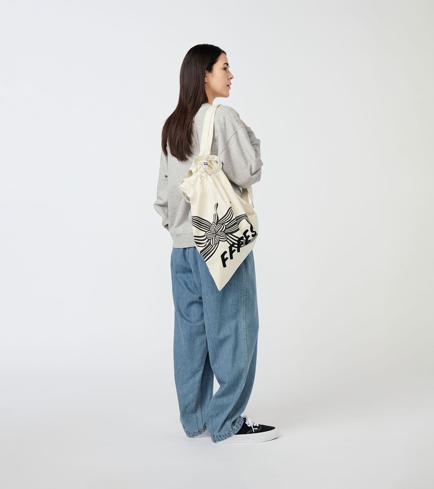 『代購商品』2025AW THE NORTH FACE Purple Label 紫標 FFFES Graphic Tote 托特包 N25FU018