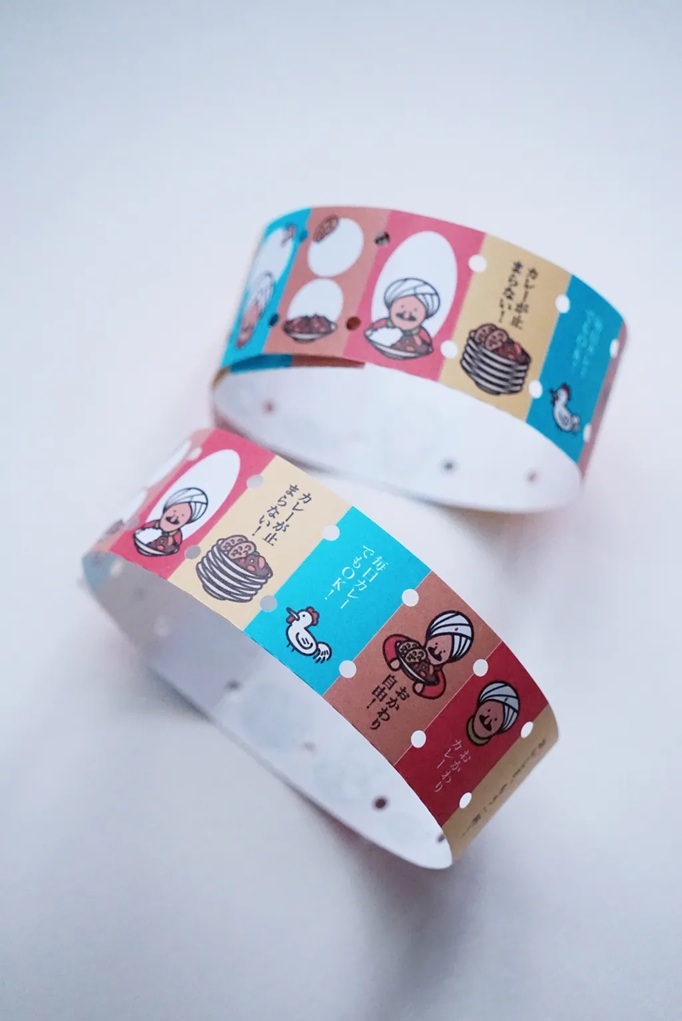 Lihaopaper．還想再來一碗咖哩 標籤機貼紙捲 <整捲/分裝>