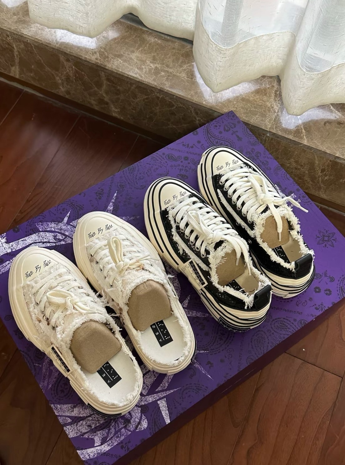 <超狂5折盲盒>XVESSEL 吳建豪 硫化 解構鞋 帆布鞋 盲盒 福袋 兩雙一盒