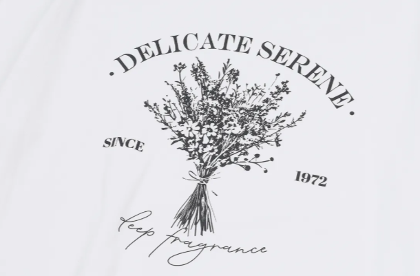 CPGN STUDIO / Serene Flower Short T-shirt / White / JUL25