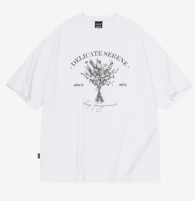CPGN STUDIO / Serene Flower Short T-shirt / White / JUL25