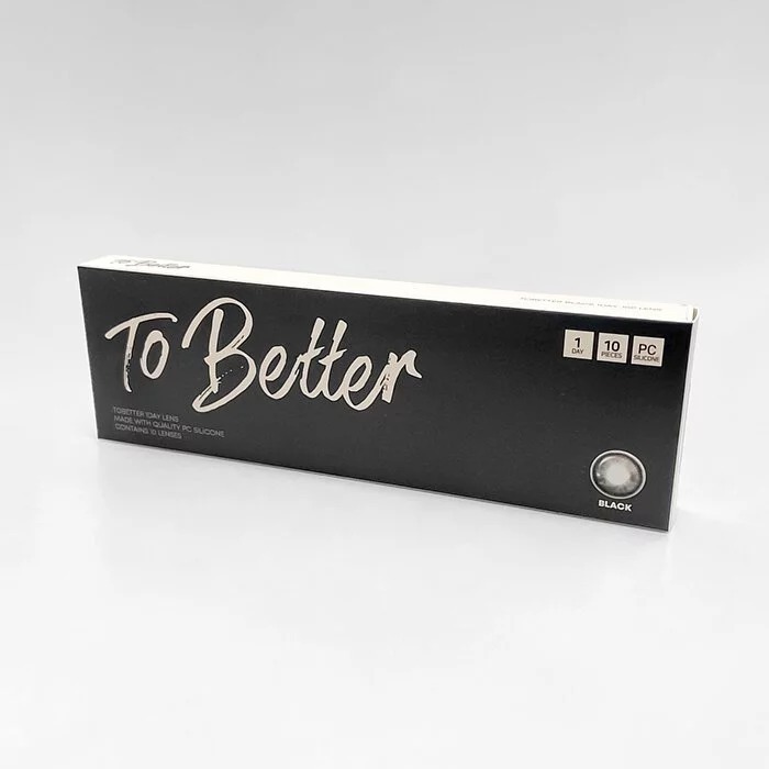 Lenstown To Better 1 Day Black｜日拋彩妝隱形眼鏡｜每盒10片