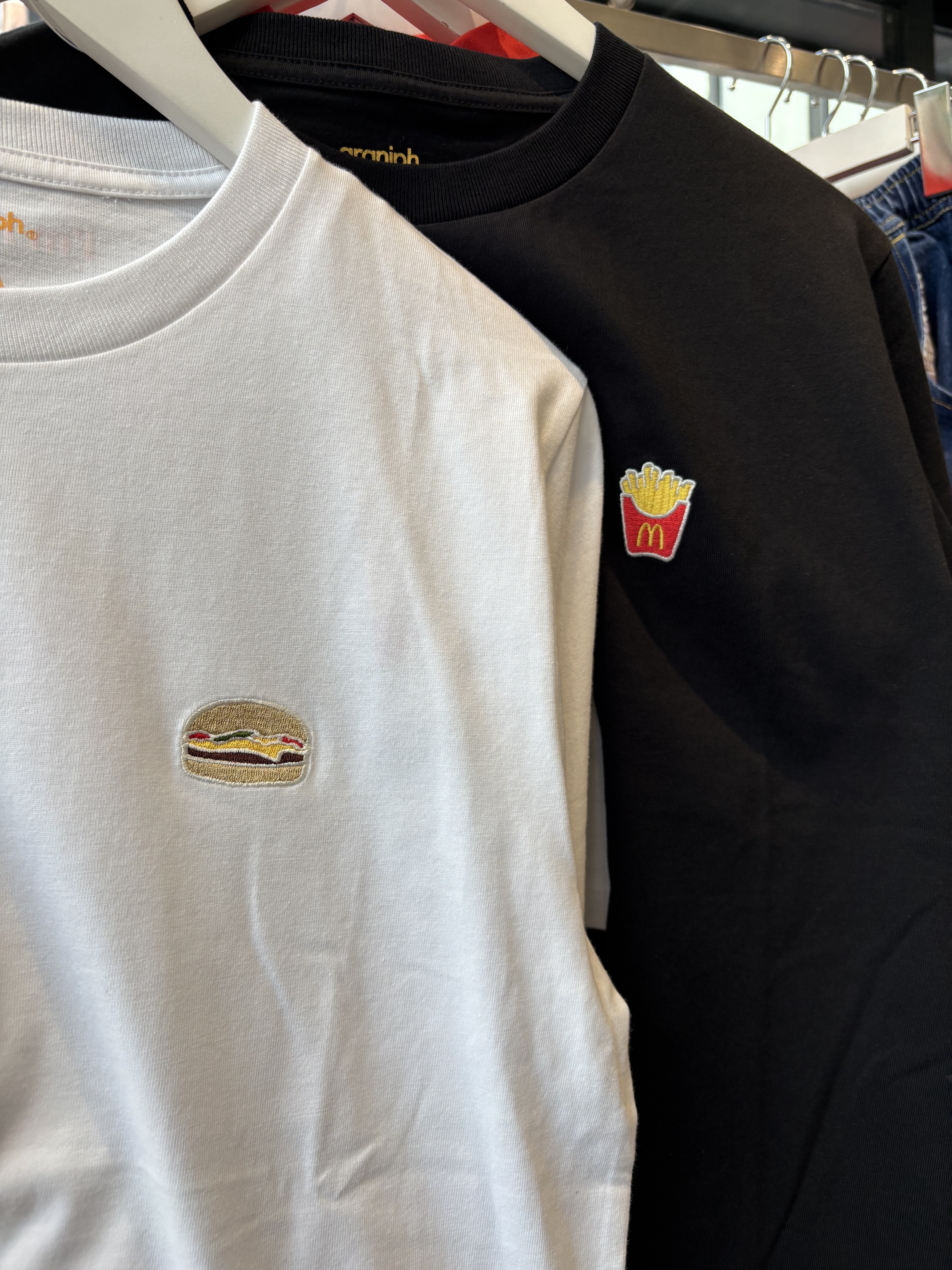 DTSG - McDonald's Cheeseburger & French Fries Tee Set