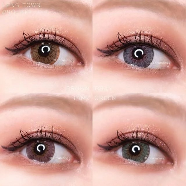 Lenstown 247 FIT 1 Day Brown｜日拋彩妝隱形眼鏡｜每盒10片