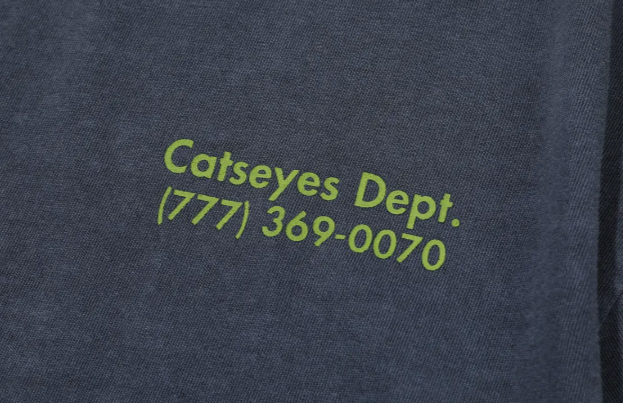 CPGN STUDIO / Cat's Eye Pigment Short T-shirt / Dark blue / JUL25
