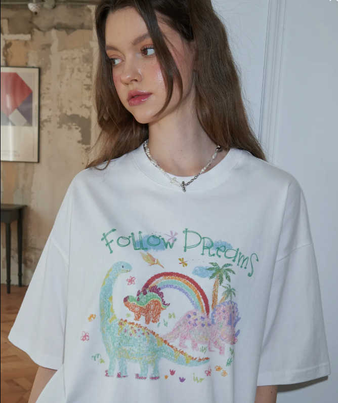 CPGN STUDIO / DTP Follow Dream short T-shirt / white / JUL25