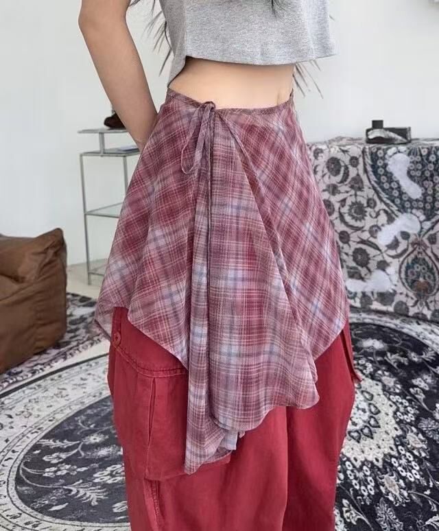 #BA006 復古格仔屁簾