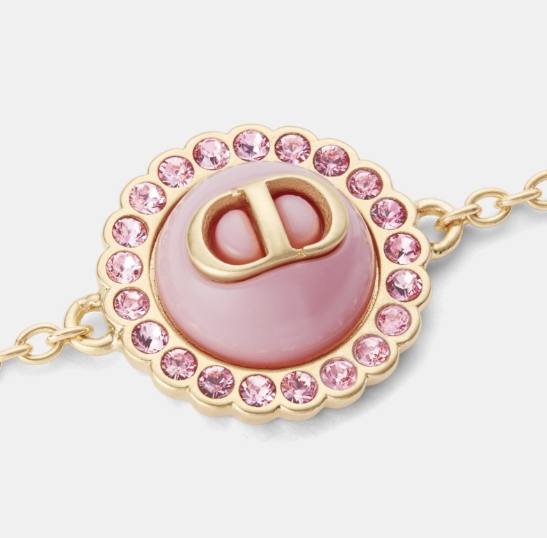 Dior PETIT CD BAROQUE Bracelet Pink