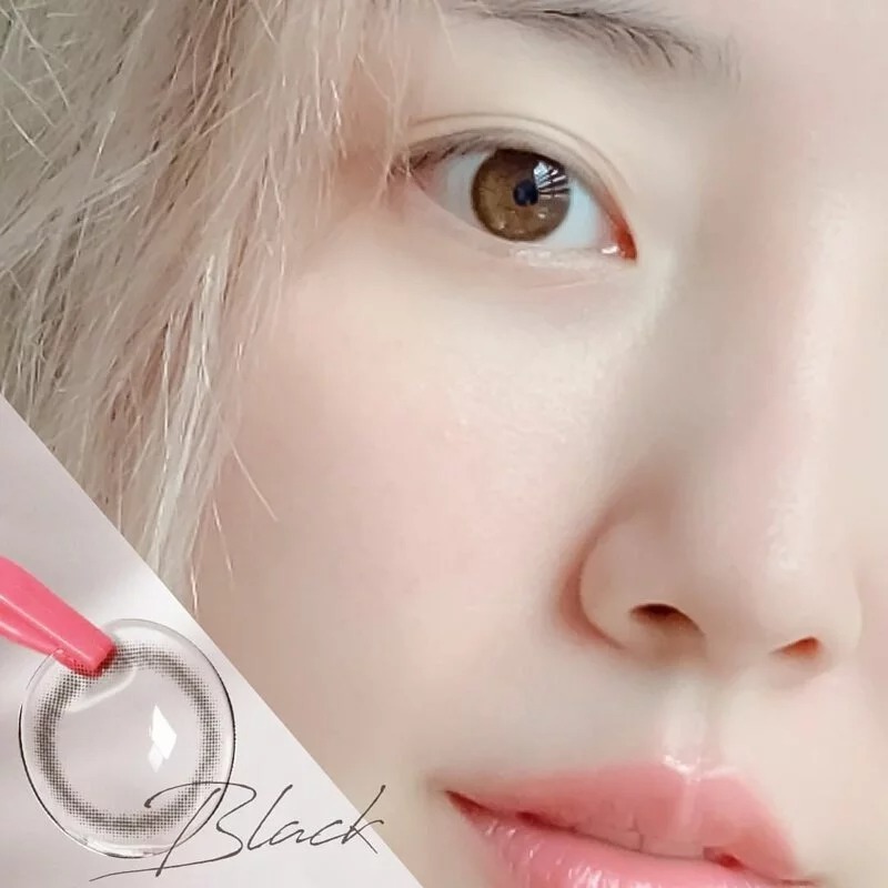 Lenstown Nudy Coco 1 Month Black｜月拋彩妝隱形眼鏡｜每樽1片