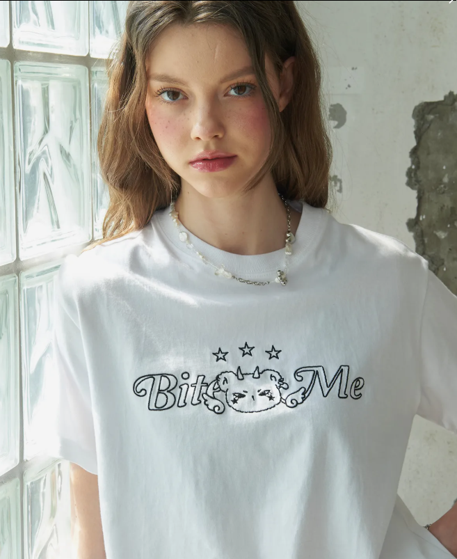 CPGN STUDIO / Bite Bare Cropped Short T-shirt / white / JUL25