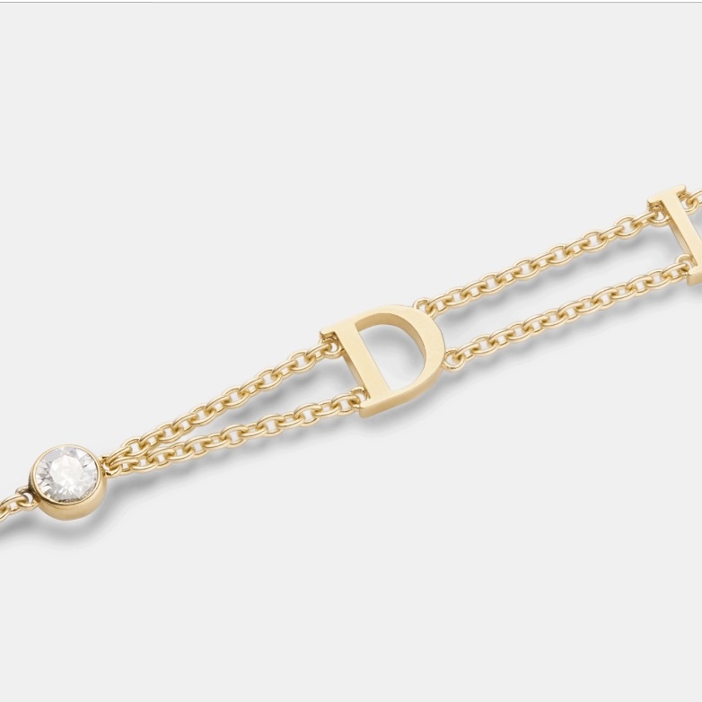 Dior DIO(R)EVOLUTION old-Finish Metal and Silver-Tone Crystals Necklace