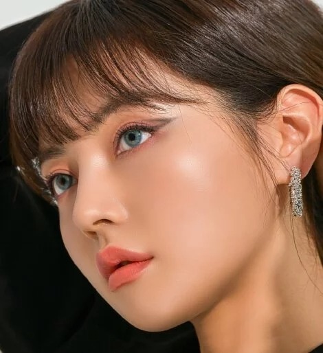 Lenstown Romantea Gangnam 1 Month Blue｜月拋彩妝隱形眼鏡｜每盒2片