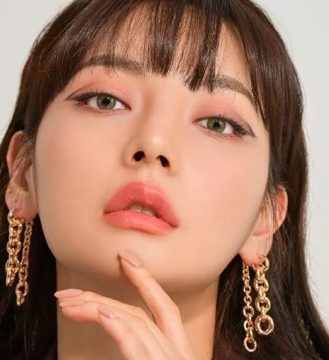 Lenstown Romantea Gangnam 1 Month Green｜月拋彩妝隱形眼鏡｜每盒2片