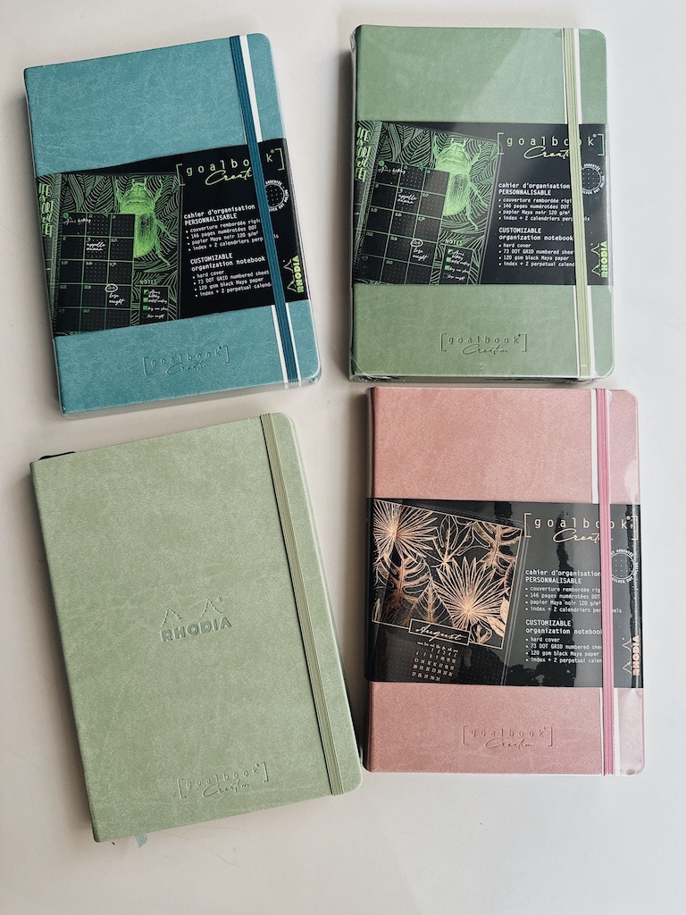 A5 點格 黑色內頁筆記本 GoalbookCreation畫冊手帳｜法國 Rhodia