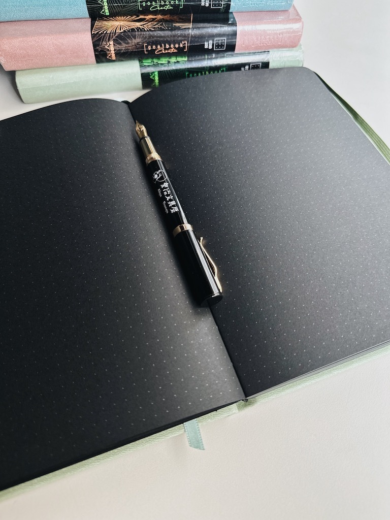 A5 點格 黑色內頁筆記本 GoalbookCreation畫冊手帳｜法國 Rhodia