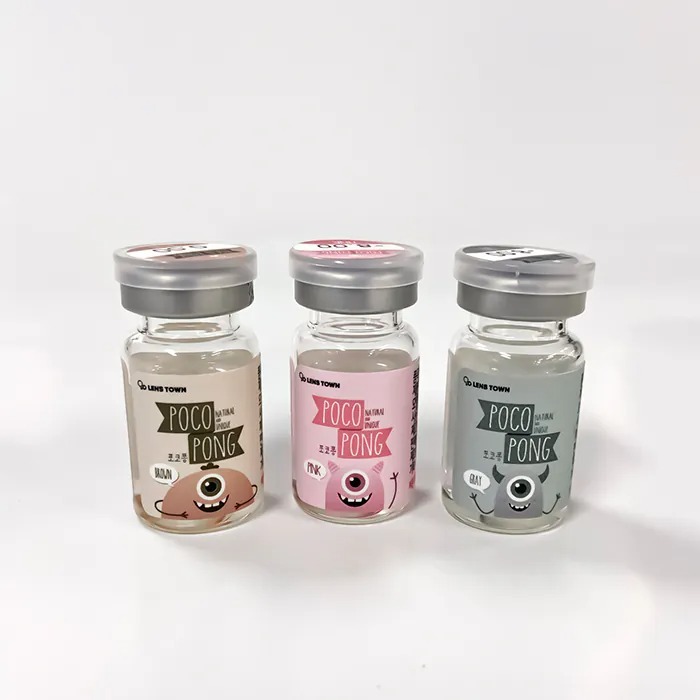 Lenstown Pocopong 1 Month Gray｜月拋彩妝隱形眼鏡｜每樽1片