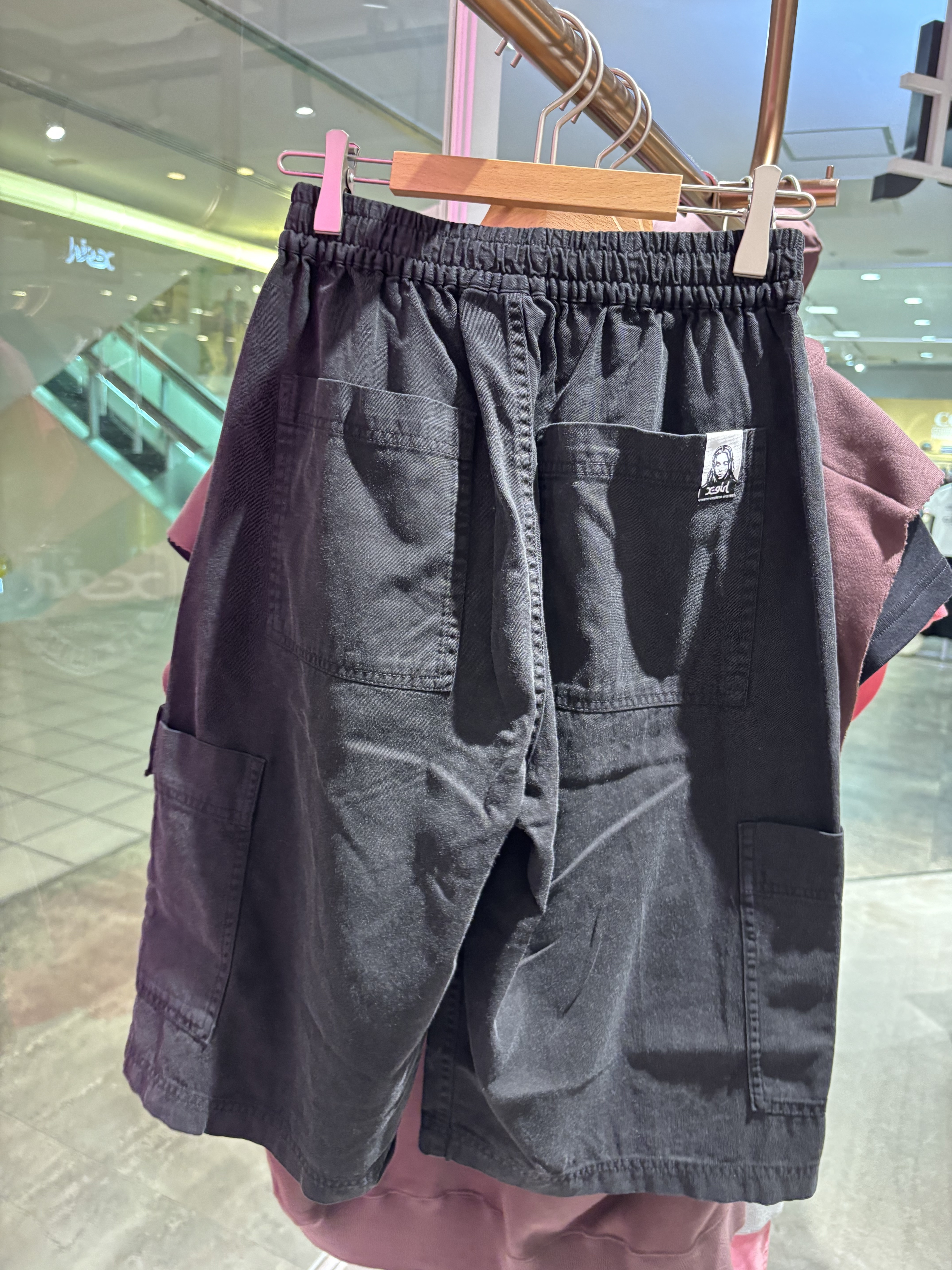 X-girl FADED FACE EASY HALF PANTS