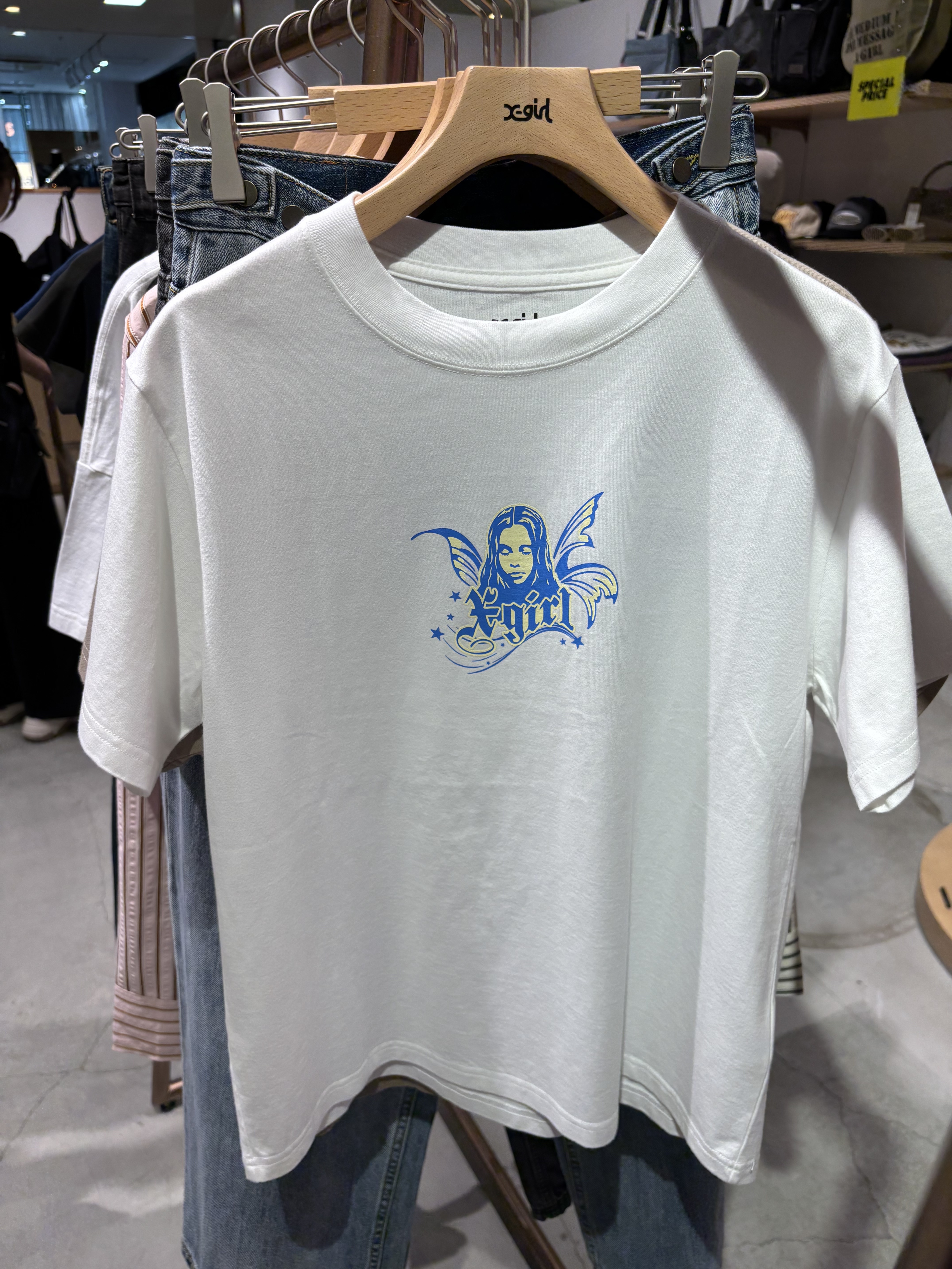 X-girl FAIRY FACE S/S TEE
