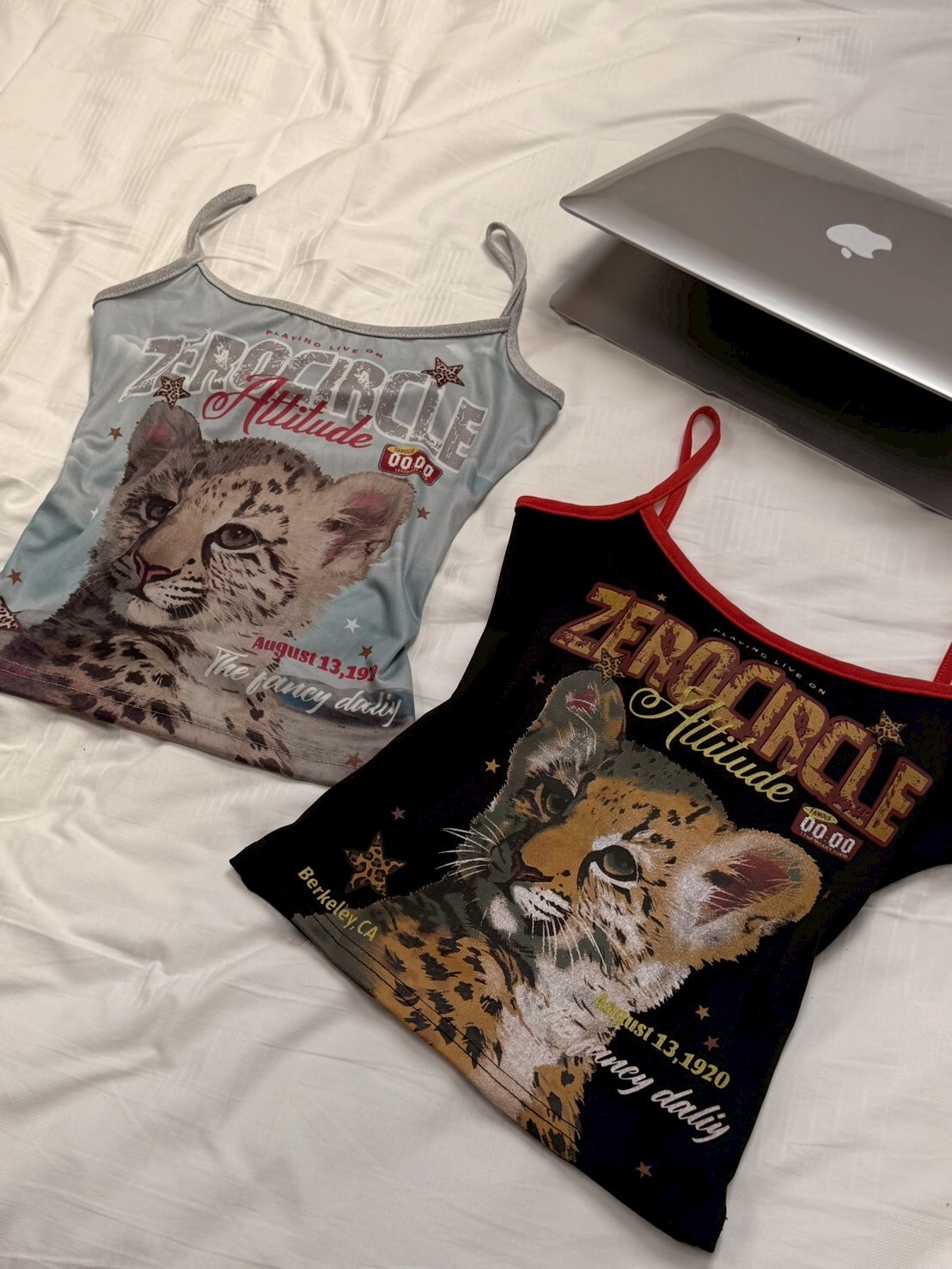 Grrr…🐆豹紋吊帶 2colors