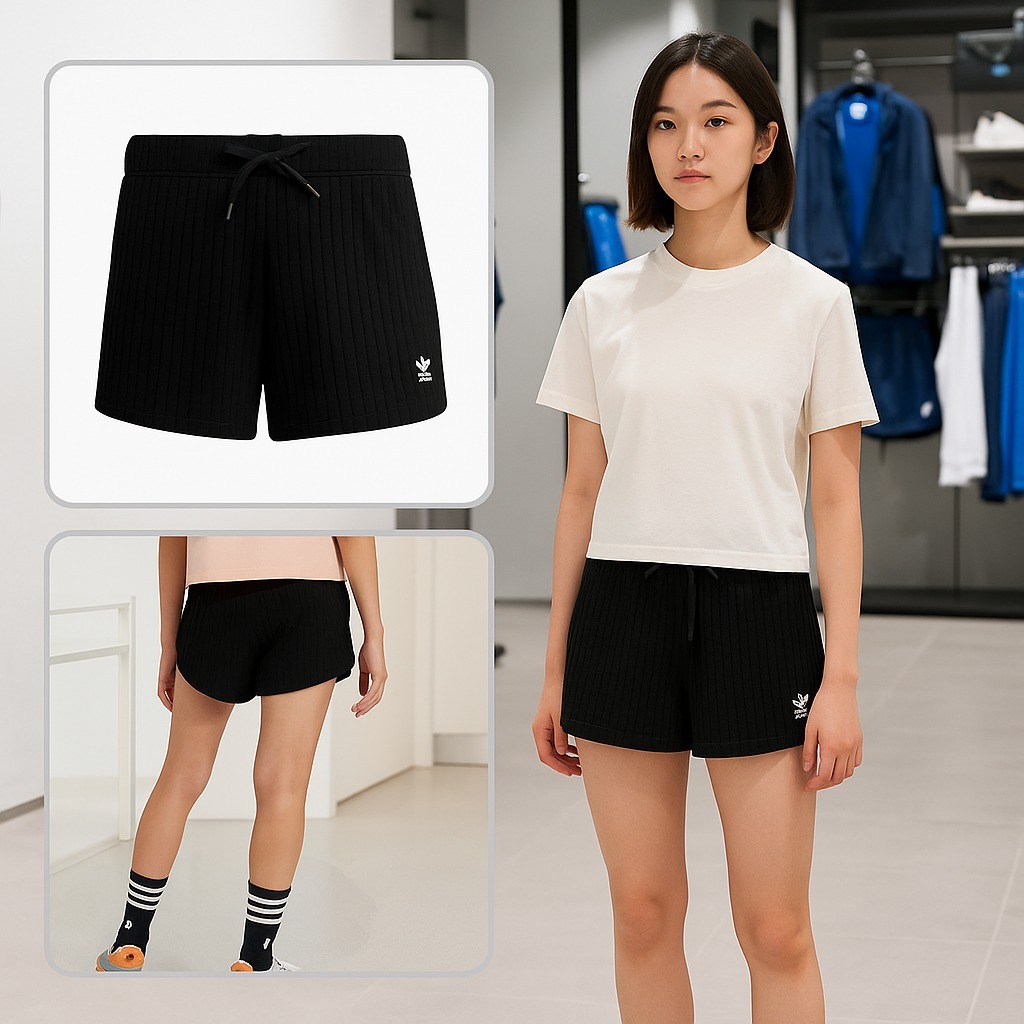 【預購】Adidas Ribbed G071019 中童短褲