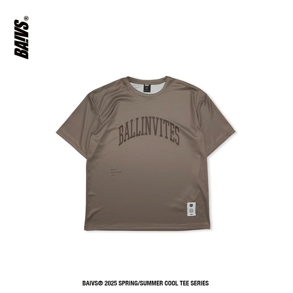 Baivs Baivs Drip Tech Tee BDT13402 男 球參 球衣 T恤 寬版 機能排汗t 摩卡棕