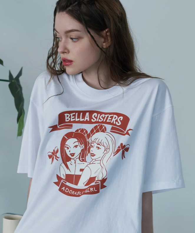CPGN STUDIO / Sisters Short T-shirt / white / JUL25