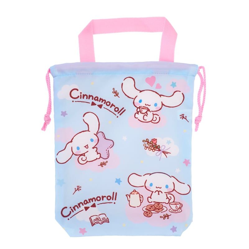 Cinnamoroll 索繩袋-中 9-6959-41