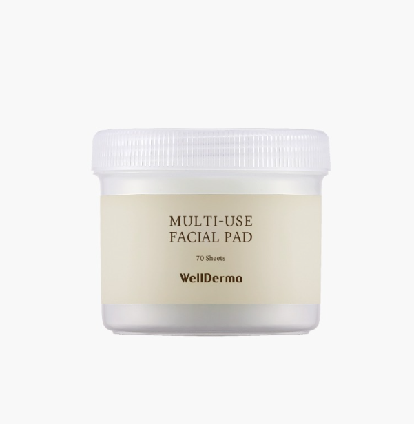 【WELLDERMA 純棉凹凸雙面棉 (一瓶70片)】