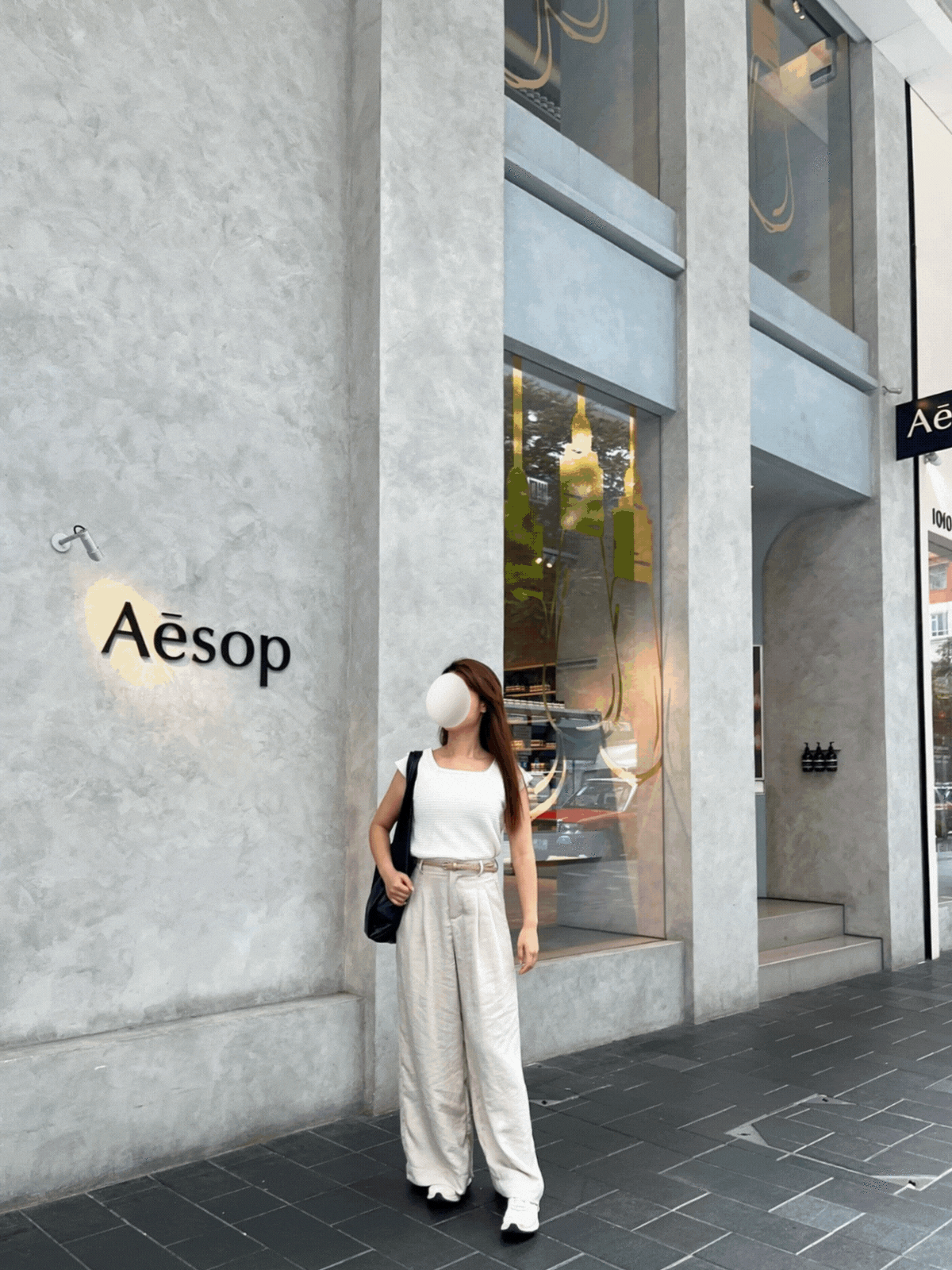 《KR》夏日編織帶棉麻闊腿褲