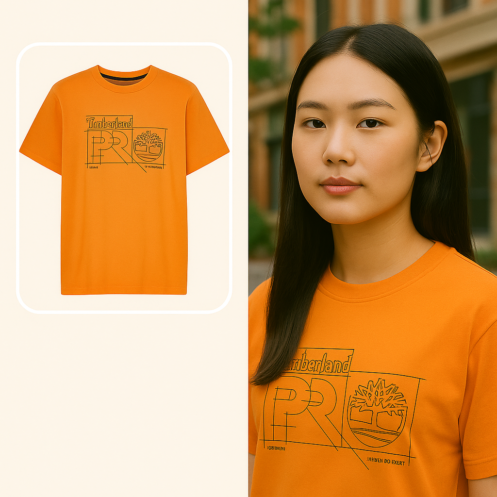 【現貨】Timberland G071027 PRO 涼感速乾TEE (橙色）