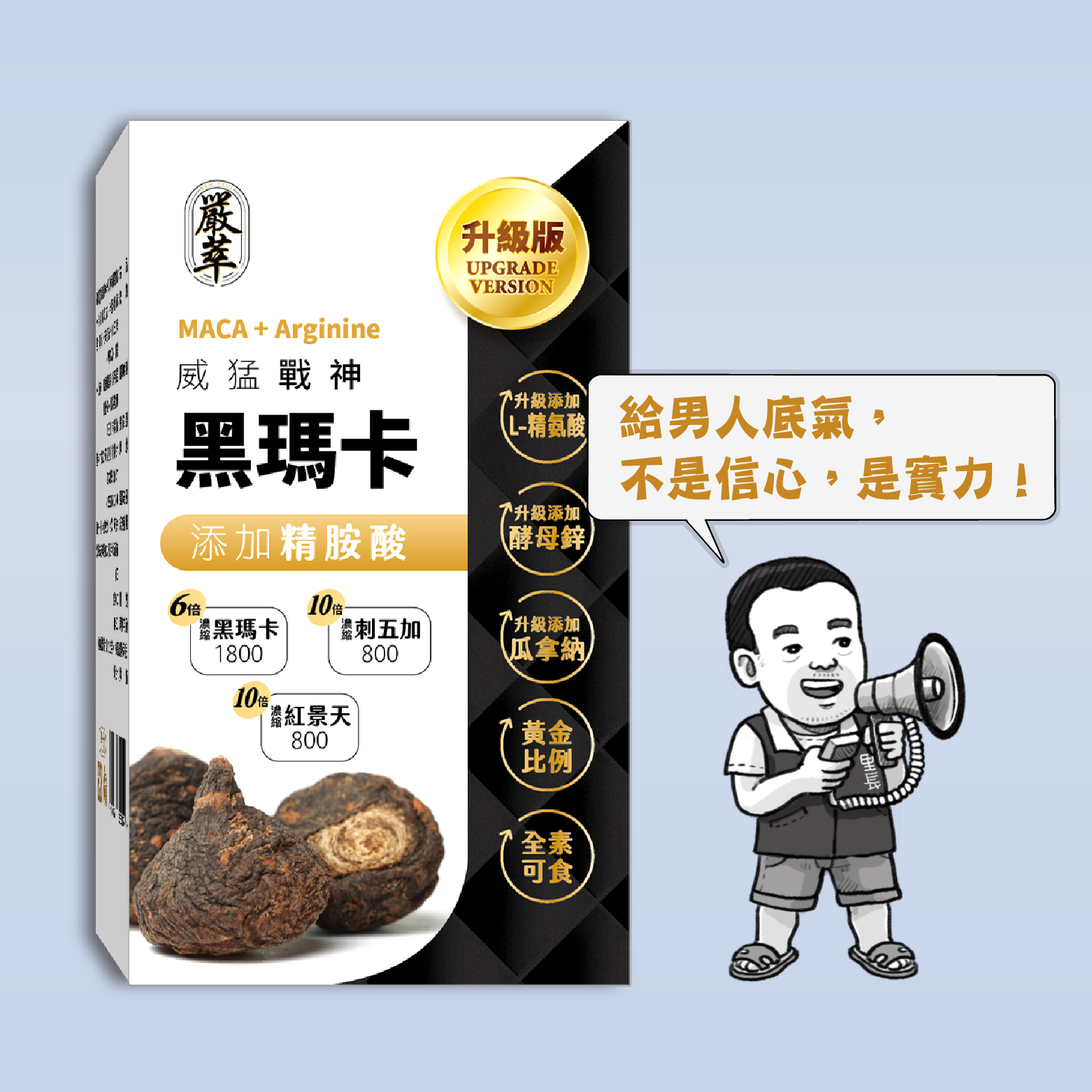 威猛戰神黑瑪卡x精氨酸